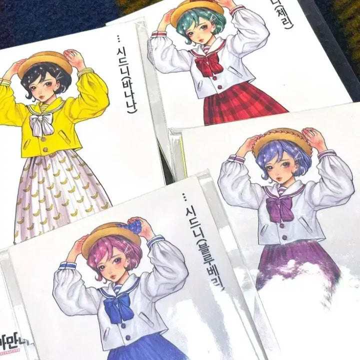 [BUNJANG] Unknown Sydney Bundle Set Sticker Set / [일괄] 까만너구리 시드니 인물인스 처분 인물집 다꾸