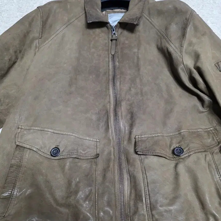 [BUNJANG] Series 24FW A2 Leather Jacket / 시리즈series정가 145만원 24FW A2-가죽 자켓 105사이즈