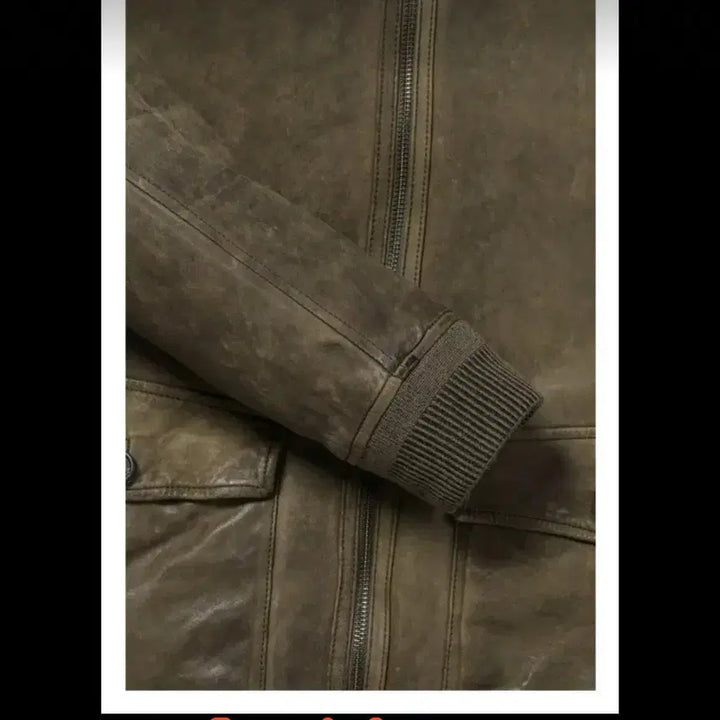 [BUNJANG] Series 24FW A2 Leather Jacket / 시리즈series정가 145만원 24FW A2-가죽 자켓 105사이즈