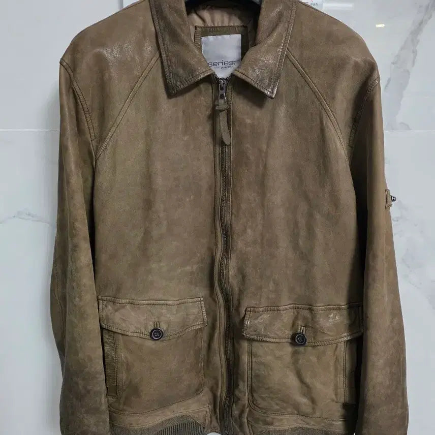 [BUNJANG] Series 24FW A2 Leather Jacket / 시리즈series정가 145만원 24FW A2-가죽 자켓 105사이즈