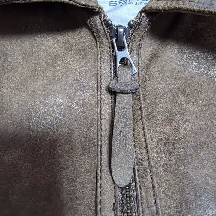 [BUNJANG] Series 24FW A2 Leather Jacket / 시리즈series정가 145만원 24FW A2-가죽 자켓 105사이즈