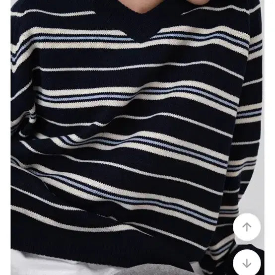 [BUNJANG] Knit Top / 카라니트