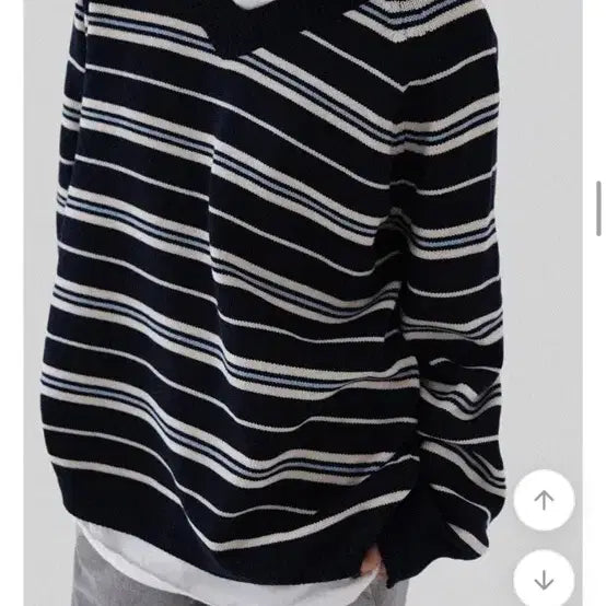 [BUNJANG] Knit Top / 카라니트