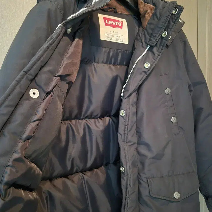 [BUNJANG] Levi's Men's Hooded Padded Jacket S / 리바이스 남성 후드 패딩 S
