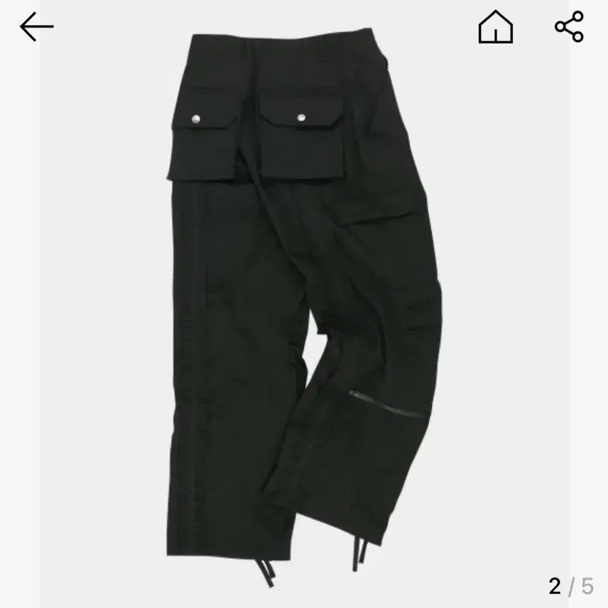 [BUNJANG] Andersson Bell Kenley Cargo Pants / (48)앤더슨벨 캔리 퍼커링 카고 팬츠