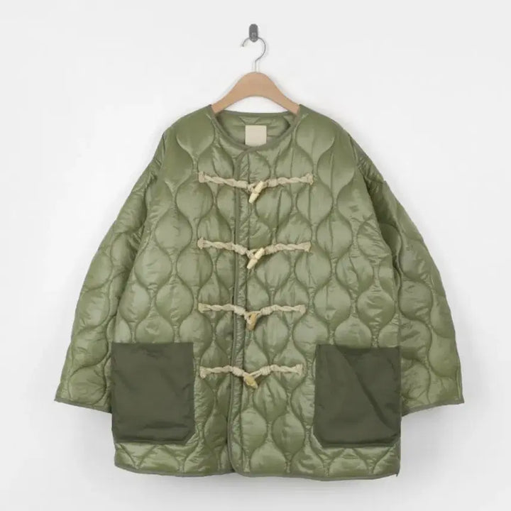 [BUNJANG] Quilting Jacket / [하나언니] 퀼팅 누빔 점퍼 카키