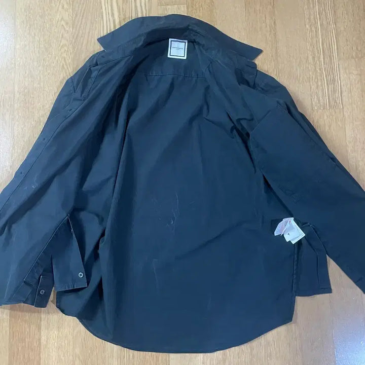 [BUNJANG] Wooyoungmi Cotton Back Logo Shirt / 우영미 코튼 백로고 셔츠 100사이즈