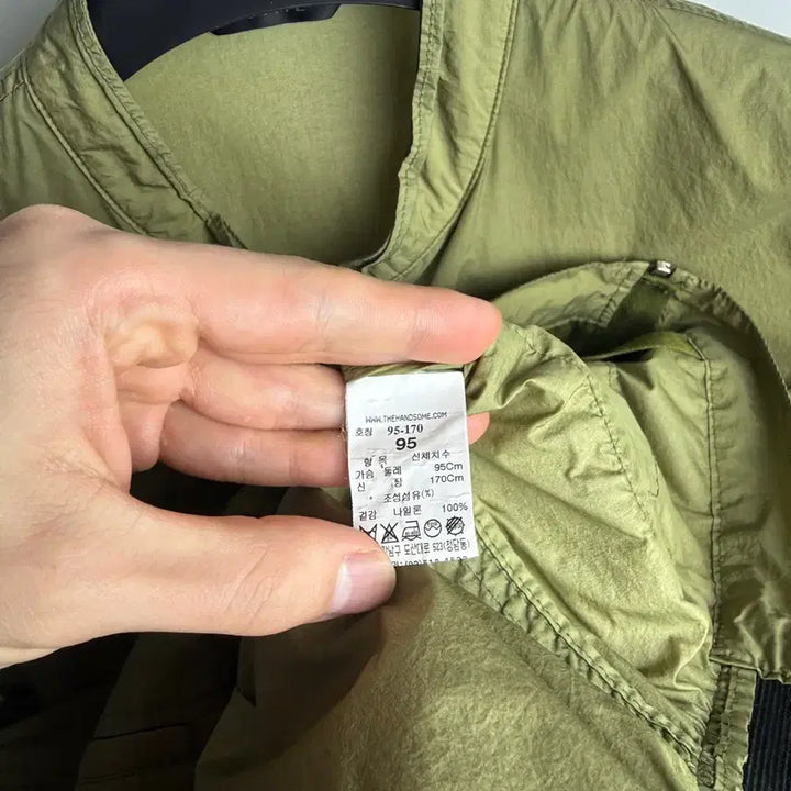 [BUNJANG] Time Homme Nylon Jacket / 95 ) 한섬 타임옴므 나일론 자켓