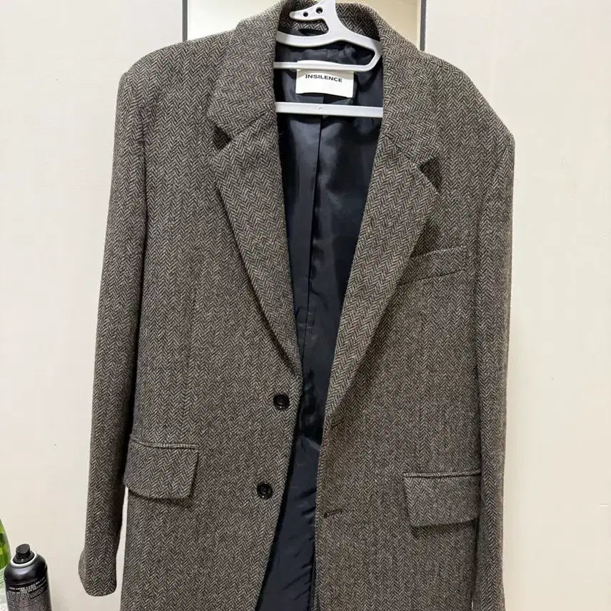 [BUNJANG] Insa Ilence Abraham Moon Tweed Blazer / 인사일런스 ABRAHAM MOON 트위드 블레이저 HERRINGBONE