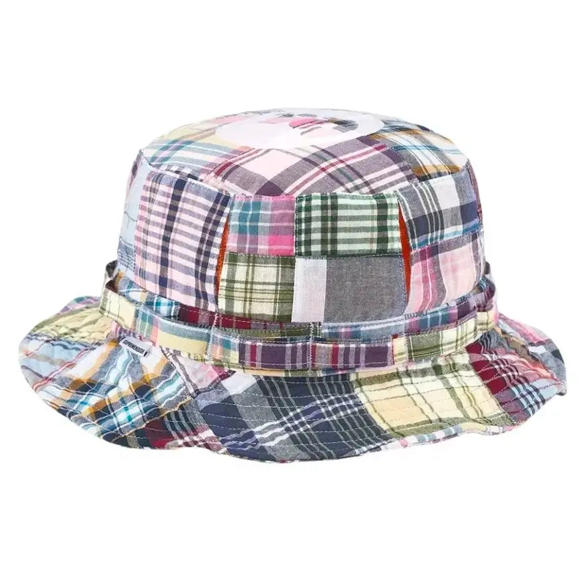 [BUNJANG] Supreme Goodenough Patchwork Madras Crusher Bucket Hat / 슈프림 굿이너프 패치워크 마드라스 크러셔 버킷햇