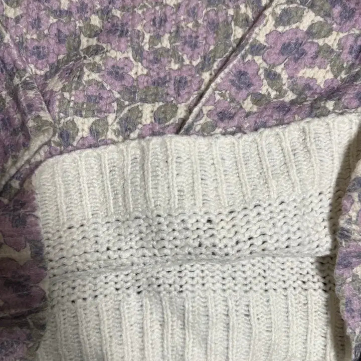 [BUNJANG] ZARA Floral Print Knit Sweater / 자라 니트