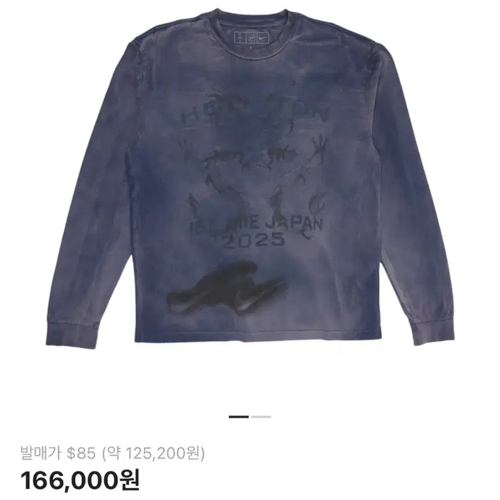 [BUNJANG] Nike Travis Scott Cactus Jack Fragment Long Sleeve Navy / 나이키 프스캇 롱슬리브 네이비 트래비스 스캇 캑터스 잭 프라그먼트