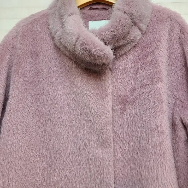 [BUNJANG] Laciento Mink Alpaca Coat / Laciento> 밍크 배색 알파카 코트