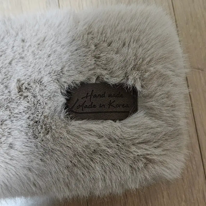 [BUNJANG] Handmade Rabbit Fur Scarf / 핸드메이드 토끼털 목도리