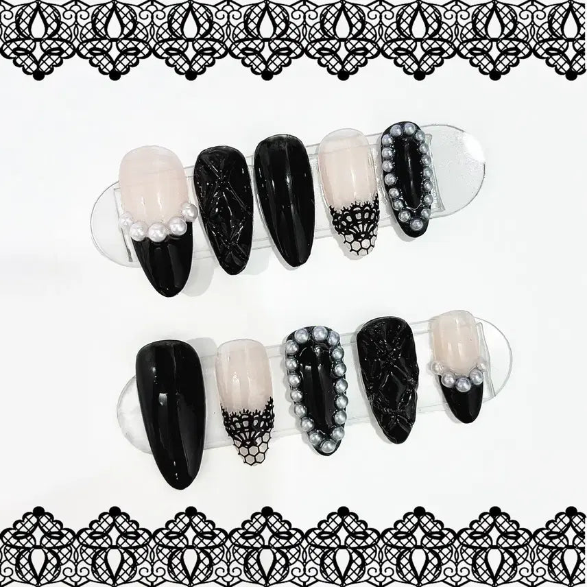 [BUNJANG] Custom Nail Tip Set - Daily Design / [네일팁] 네일팁 주문제작 / 데일리