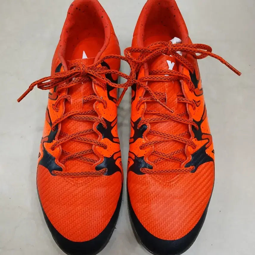 [BUNJANG] Adidas X 15.3 Orange Futsal Shoes 280mm / 아디다스 X 15.3 주황색 풋살화 축구화 280mm