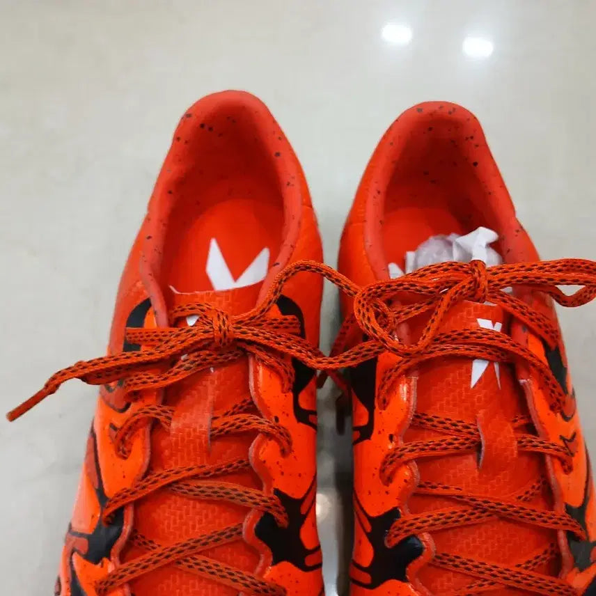 [BUNJANG] Adidas X 15.3 Orange Futsal Shoes 280mm / 아디다스 X 15.3 주황색 풋살화 축구화 280mm
