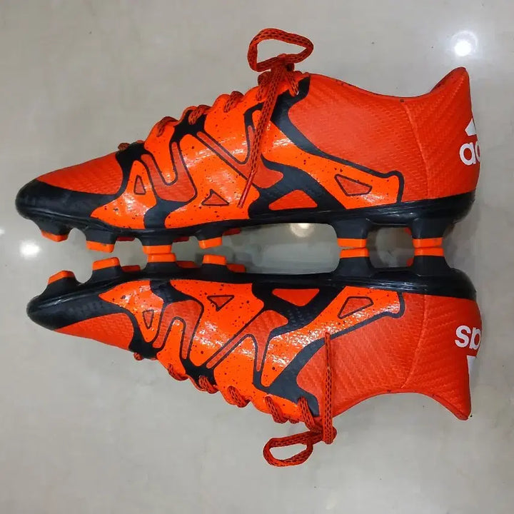 [BUNJANG] Adidas X 15.3 Orange Futsal Shoes 280mm / 아디다스 X 15.3 주황색 풋살화 축구화 280mm