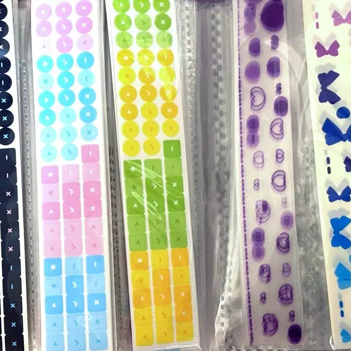 [BUNJANG] Kiss Cut Sticker Bundle Set / [재고1/키스컷200종] 다꾸 처분 스티커 소분 키스컷띵 원가이하띵