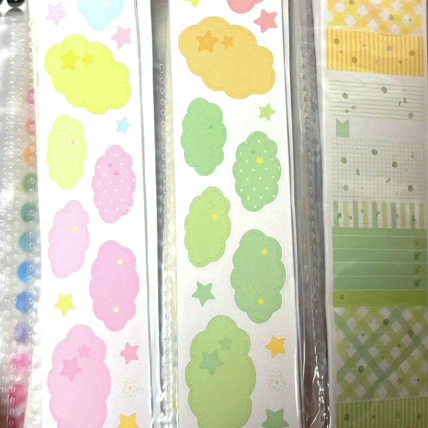 [BUNJANG] Kiss Cut Sticker Bundle Set / [재고1/키스컷200종] 다꾸 처분 스티커 소분 키스컷띵 원가이하띵