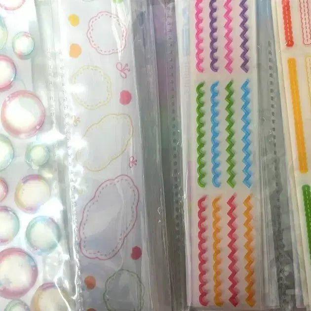 [BUNJANG] Kiss Cut Sticker Bundle Set / [재고1/키스컷200종] 다꾸 처분 스티커 소분 키스컷띵 원가이하띵