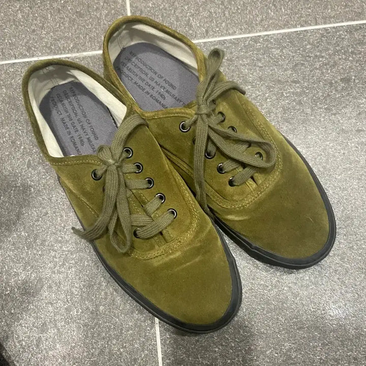 [BUNJANG] Reproduction of Found 41 Size Sneakers / 리프로덕션오브파운드 41사이즈