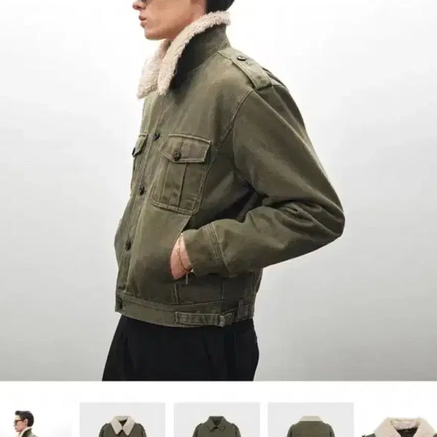 [BUNJANG] Nohant Garment Washing Detachable Field Jacket / 노이어 가먼트워싱 디테쳐블 필드 자켓 50(새상품)