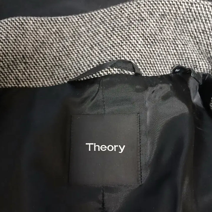 [BUNJANG] Theory Wool/Alpaca High-Neck Single Coat / 고급 패션 브랜드 Theory 띠어리  울,알파카 하이넥 싱글 코트