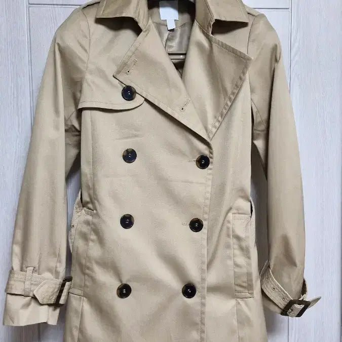 [BUNJANG] H&M Trench Coat XS / H&M 여성 트렌치 코트 XS 미착용 새옷