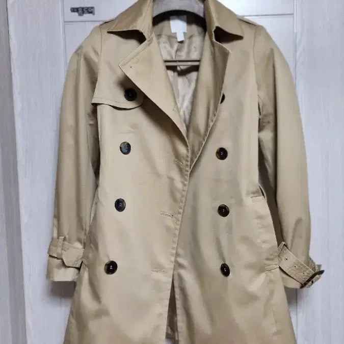 [BUNJANG] H&M Trench Coat XS / H&M 여성 트렌치 코트 XS 미착용 새옷