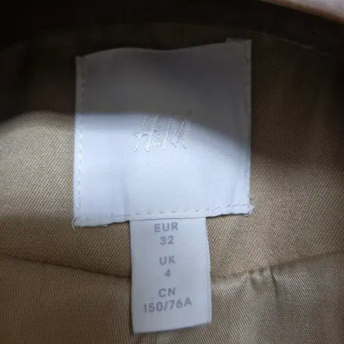 [BUNJANG] H&M Trench Coat XS / H&M 여성 트렌치 코트 XS 미착용 새옷