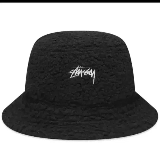 [BUNJANG] Stüssy Sherpa Bucket Hat Black / 애쉬아일랜드 스투시 쉐르파 버킷햇 블랙 팝니다