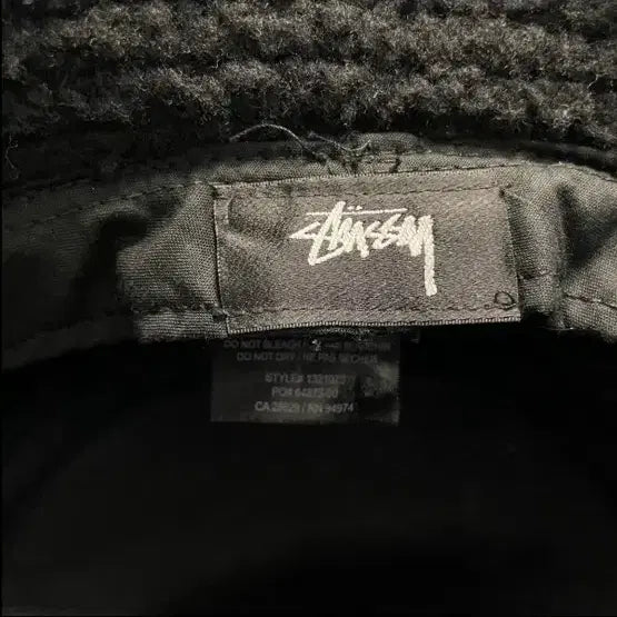 [BUNJANG] Stüssy Sherpa Bucket Hat Black / 애쉬아일랜드 스투시 쉐르파 버킷햇 블랙 팝니다