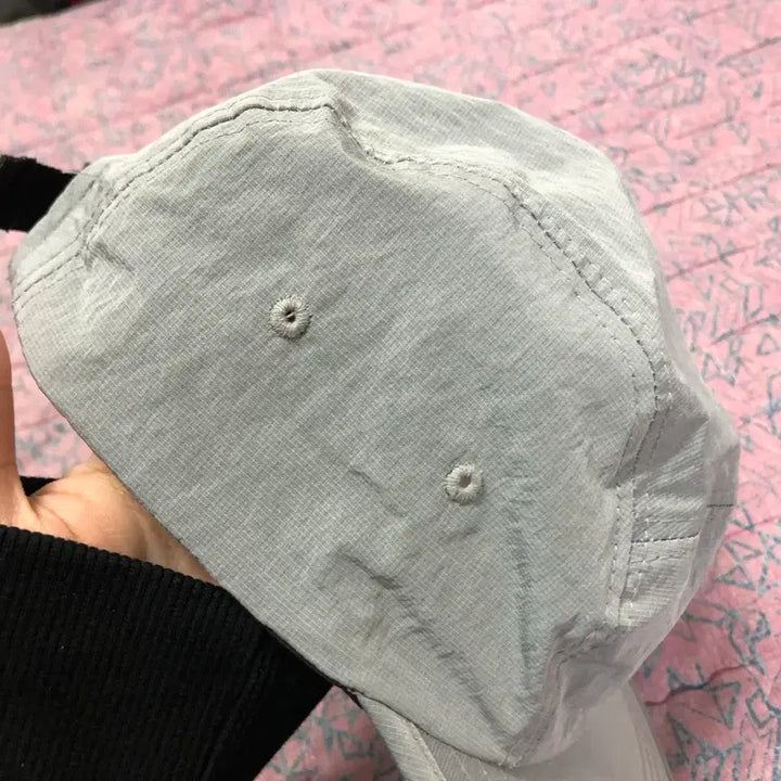 [BUNJANG] Nylon Camp Cap Light Gray / 나일론 캠프캡 라이트그레이