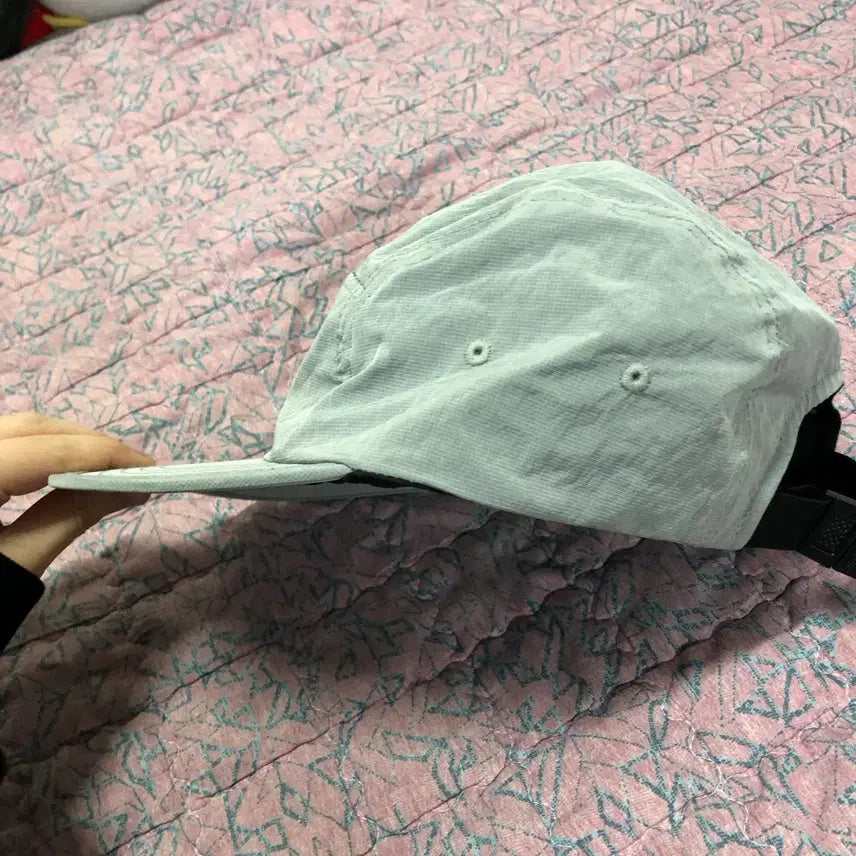 [BUNJANG] Nylon Camp Cap Light Gray / 나일론 캠프캡 라이트그레이