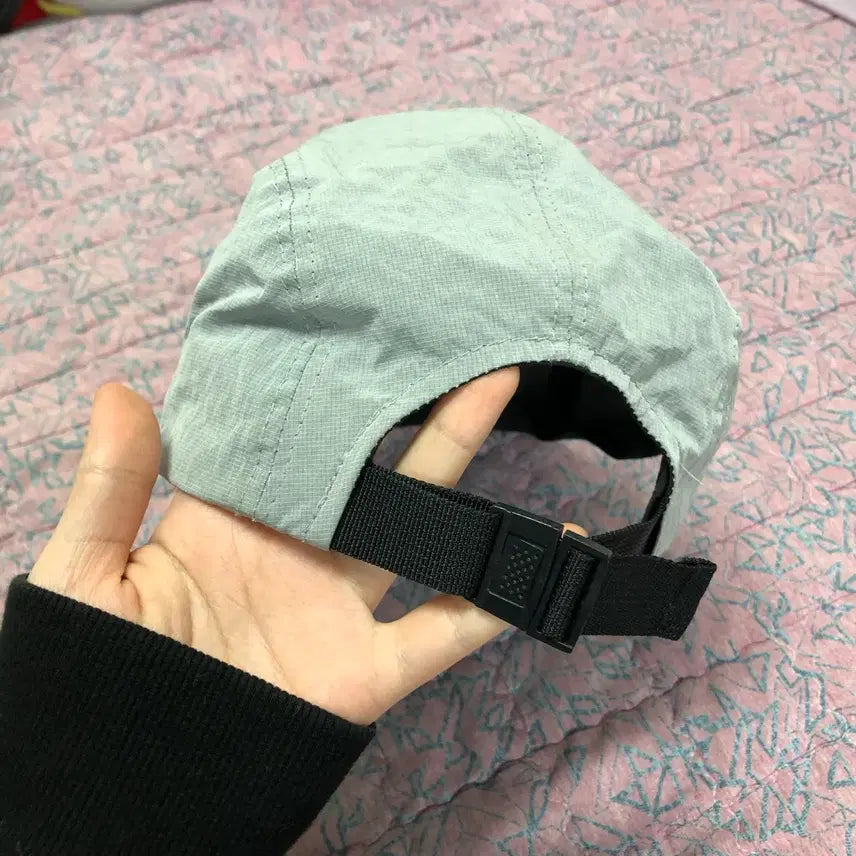 [BUNJANG] Nylon Camp Cap Light Gray / 나일론 캠프캡 라이트그레이