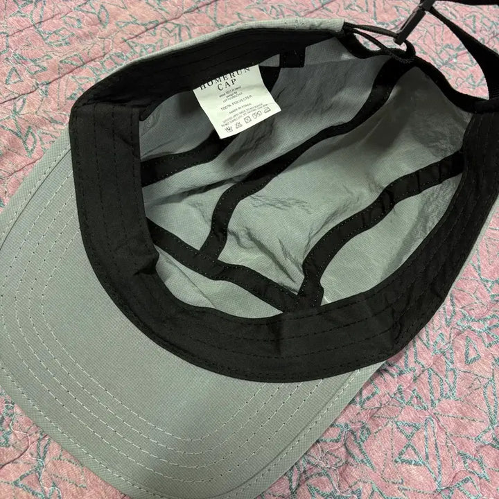 [BUNJANG] Nylon Camp Cap Light Gray / 나일론 캠프캡 라이트그레이