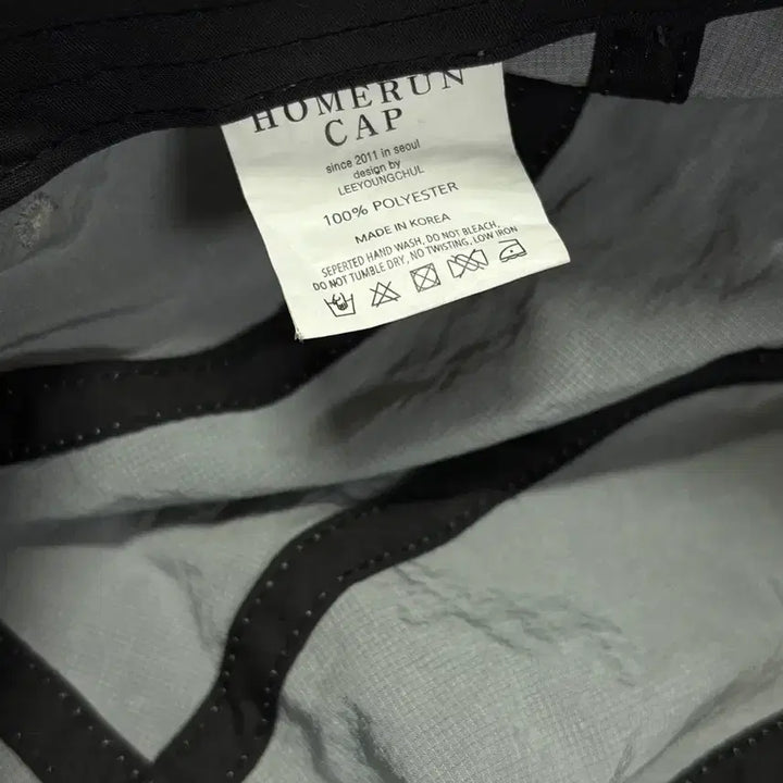 [BUNJANG] Nylon Camp Cap Light Gray / 나일론 캠프캡 라이트그레이