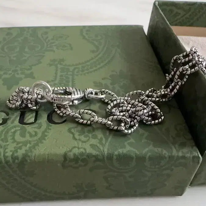 [BUNJANG] Gucci Silver Necklace / 구찌 실버 네크리스