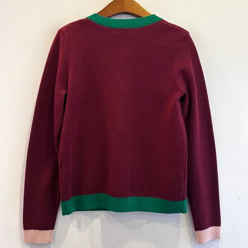 [BUNJANG] Satin Multicolor Cardigan / 55) 샤틴 멀티컬러 가디건 판매합니다!