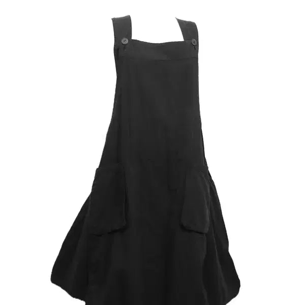 [SOLD OUT] k122 천연옷감견 멜빵원피스/여성(프리)/총기장103-124/사놀까