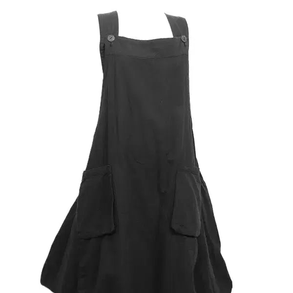 [SOLD OUT] k122 천연옷감견 멜빵원피스/여성(프리)/총기장103-124/사놀까