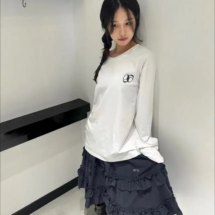[BUNJANG] As On Note Long Sleeve White / 미개봉) 애즈온 노트 롱슬리브 화이트