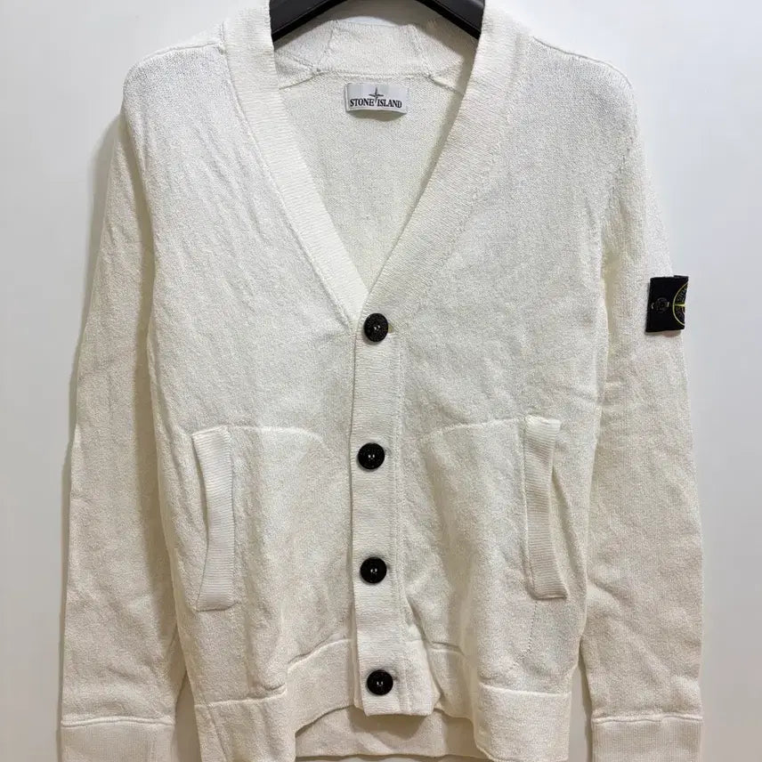 [BUNJANG] Stone Island Cotton Cardigan / 스톤아일랜드 정품 가디건 95-100