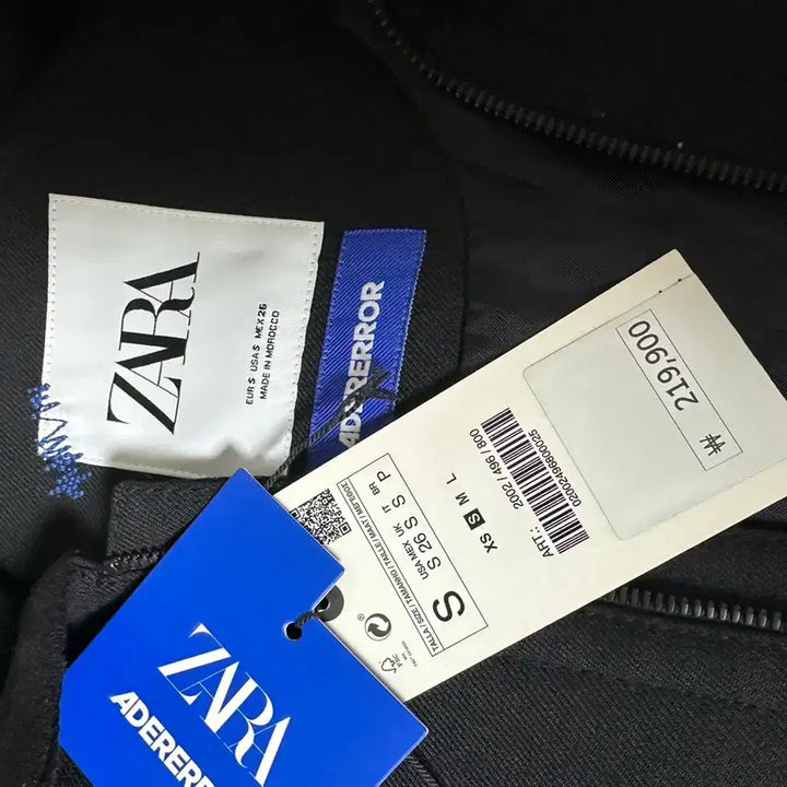 [BUNJANG] ZARA x ADERERROR Oversized Collar Bomber Jacket Black S / 자라 x 아더에러 오버사이즈 칼라 봄버 자켓 블랙 S