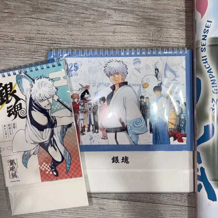 [BUNJANG] Gintama Calendar Sealed / 일괄) 은혼 달력 족자봉 쿠지 장패드 미개봉 긴토키
