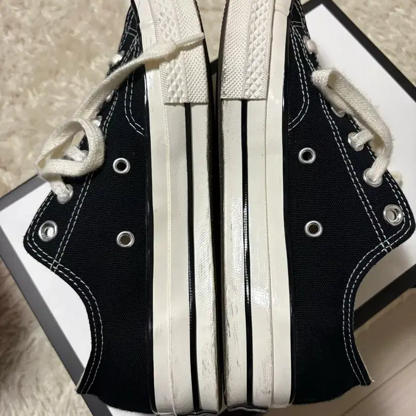 [BUNJANG] Converse Chuck 70 Black Sneakers / 컨버스 척테일러70 블랙 255