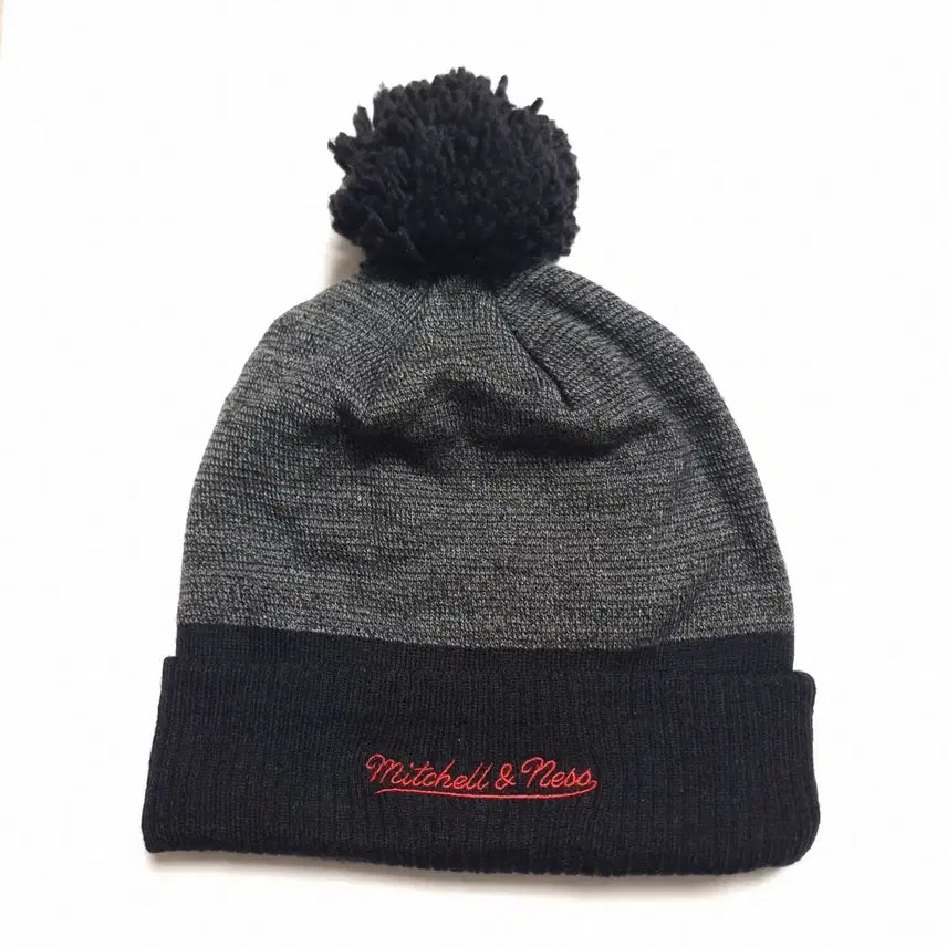 [BUNJANG] Mitchell &amp; Ness Chicago Bulls Beanie / 미첼엔네스 x 시카고불스 방울모자 비니