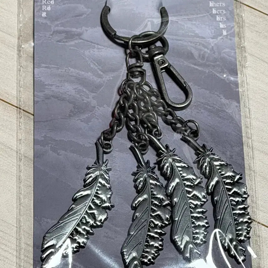 [BUNJANG] Lidoe Concert Wing Feather Keyring (Sealed) / 리도어 단독 콘서트 엠디 날개 깃털 키링 미개봉 새상품