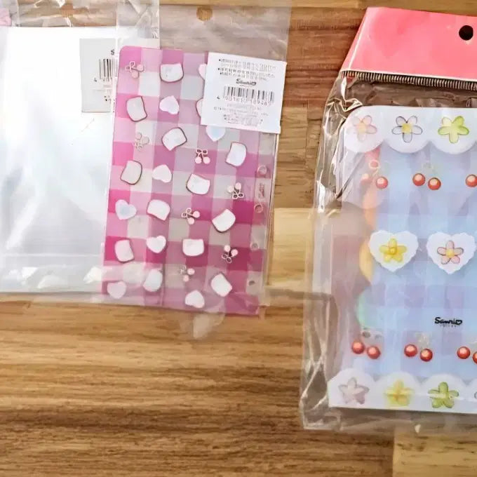 [BUNJANG] Cherry Kitty & Tulip Kitty Diary Inserts Set / 체리키티 다이어리 속지 3종세트, 튤립키티 다이어리 속지